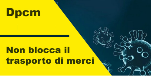 Coronavirus - stato attuale dell' operatività